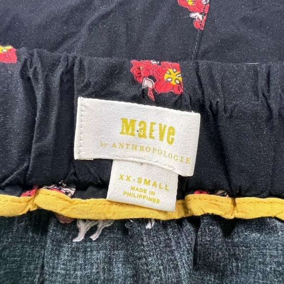 Anthropologie MAEVE Floral Pleated Shorts Size XS - Picture 4 of 5